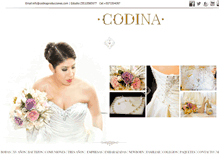 Tablet Screenshot of codinaproducciones.com